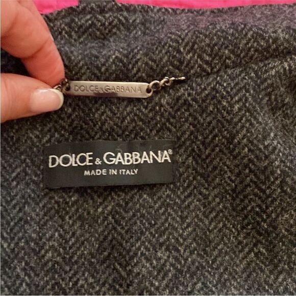 Dolce & Gabbana Men's Black Leather detailed Jacket, S - Picture 12 of 14